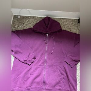 Purple Pantone zip up